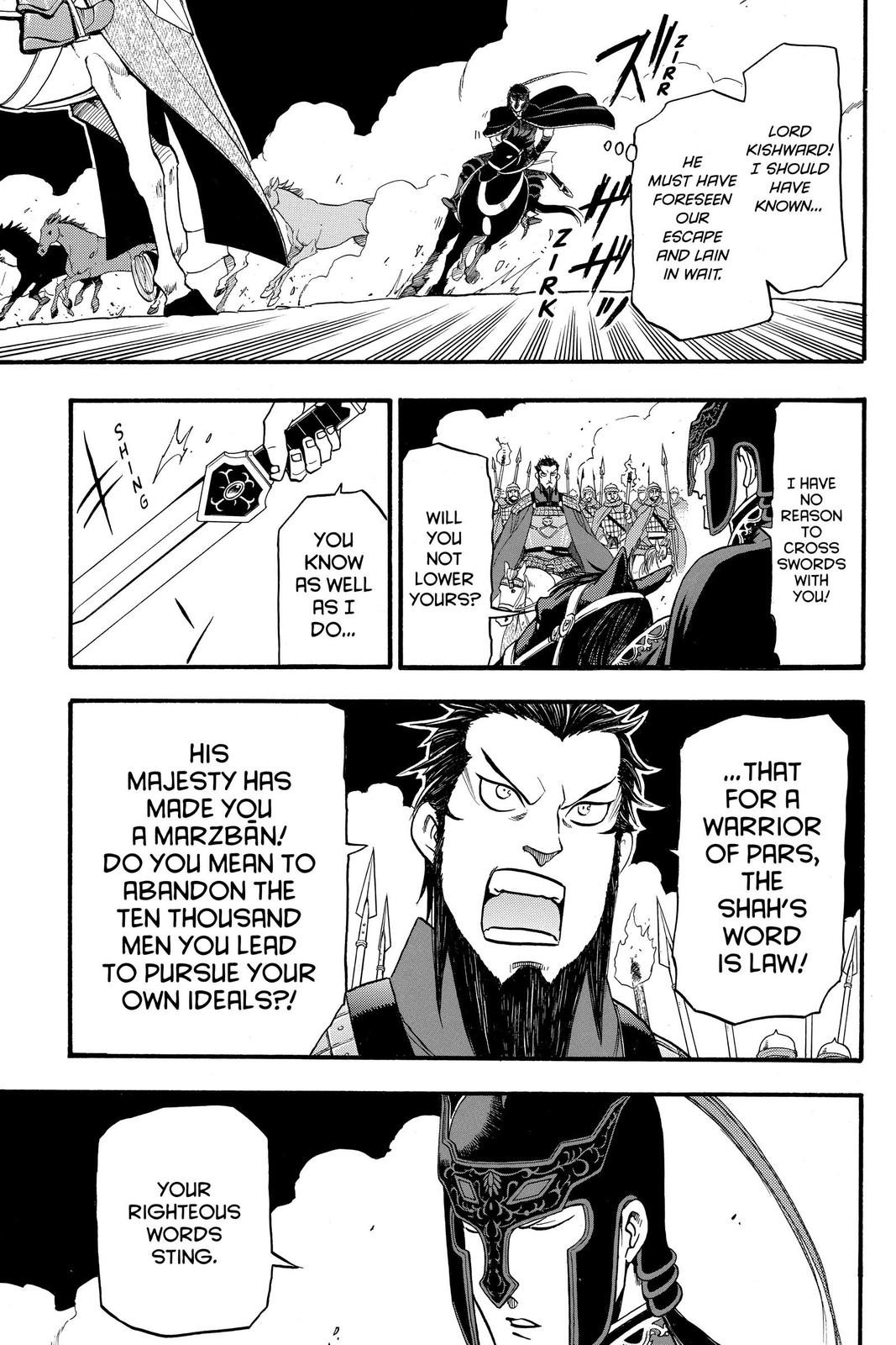 The Heroic Legend of Arslan Chapter 92 - Page 21
