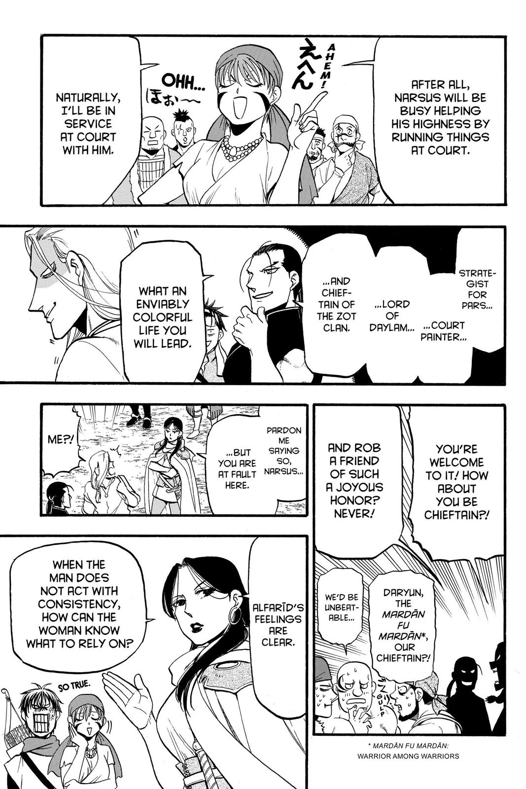 The Heroic Legend of Arslan Chapter 93 - Page 21