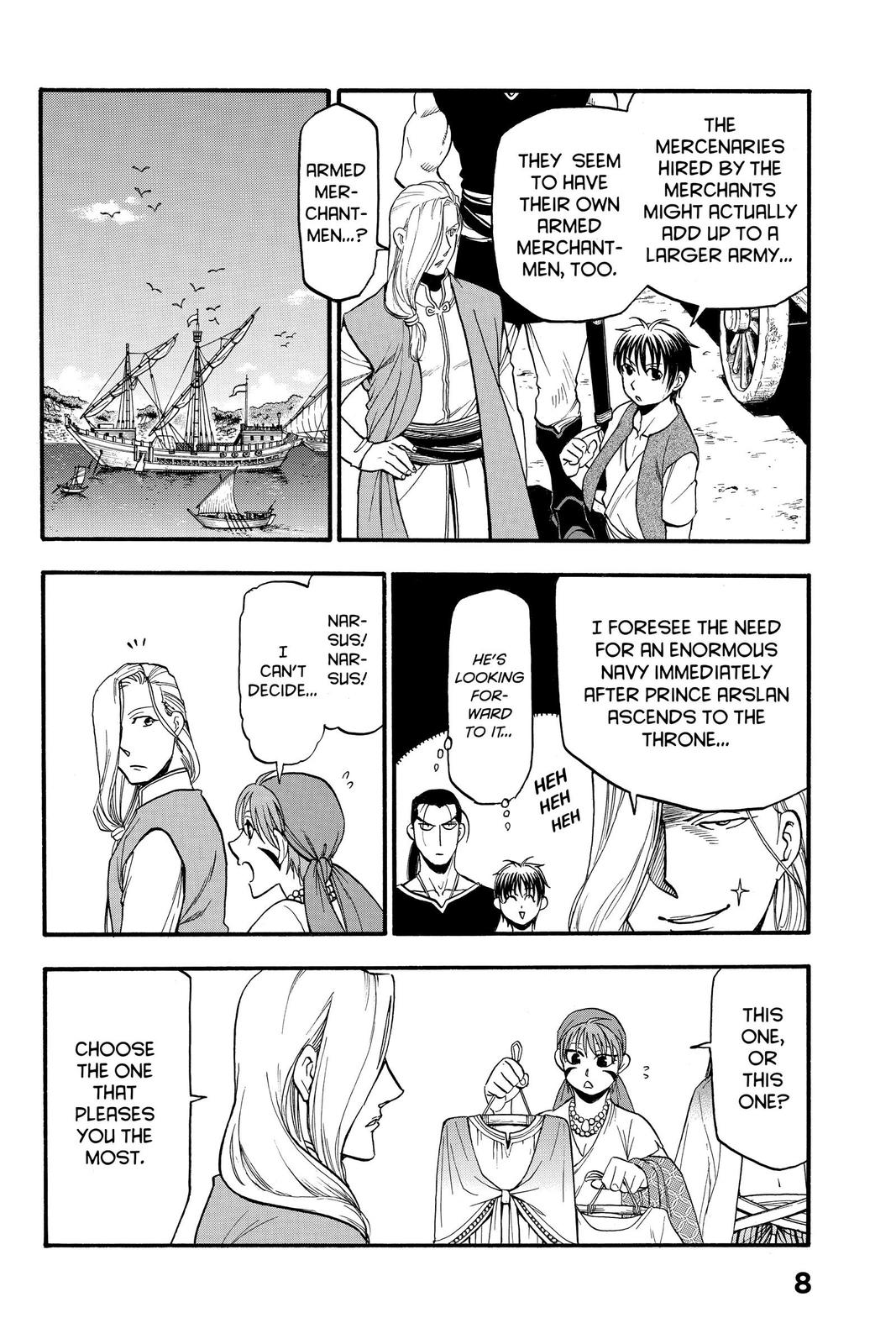 The Heroic Legend of Arslan Chapter 95 - Page 9