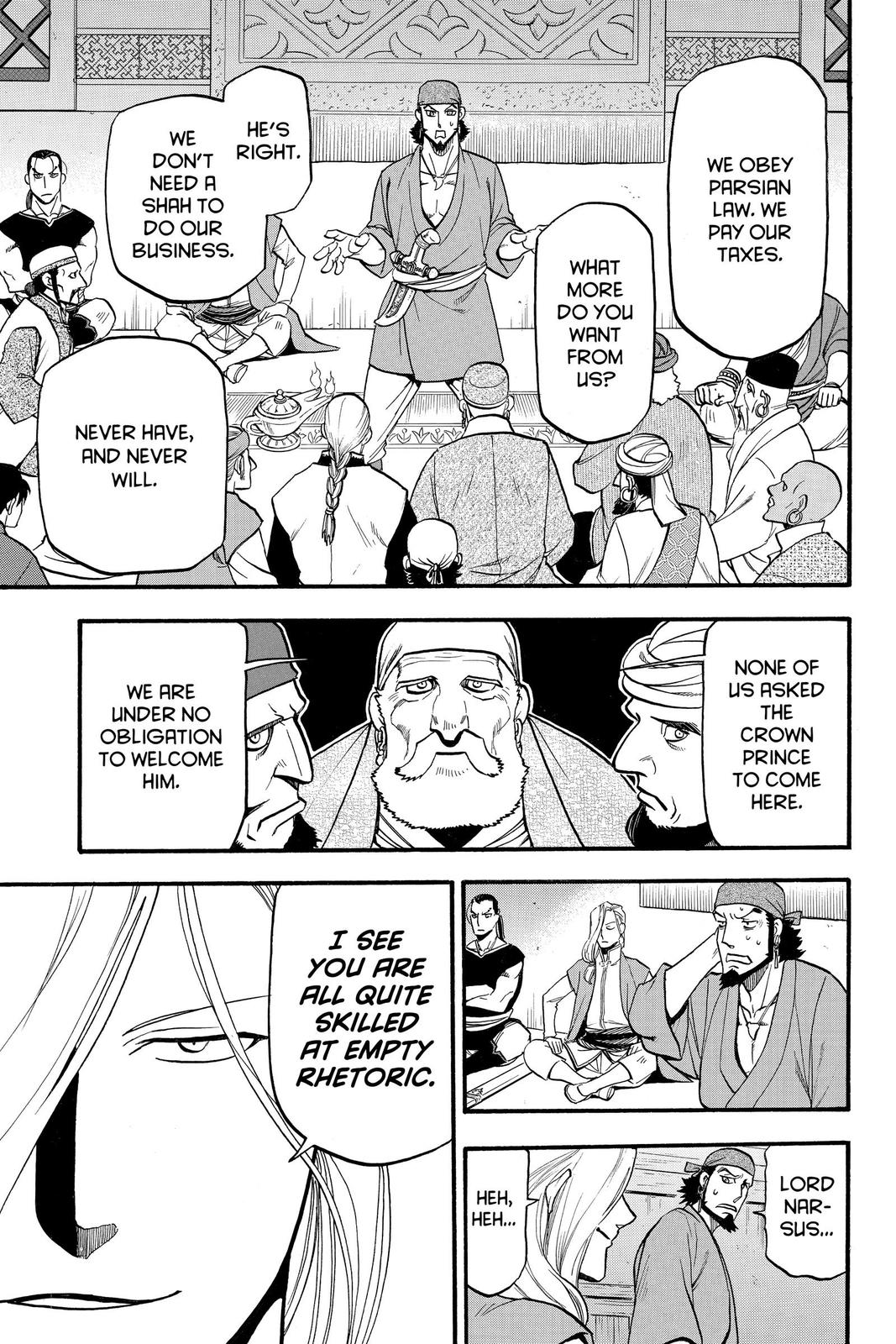 The Heroic Legend of Arslan Chapter 96 - Page 23