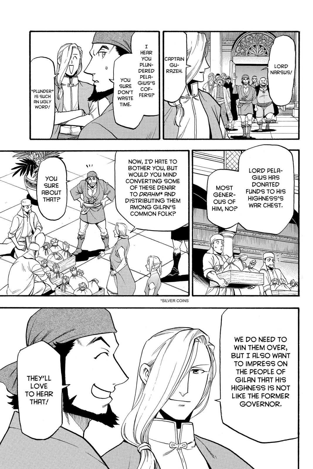 The Heroic Legend of Arslan Chapter 97 - Page 21