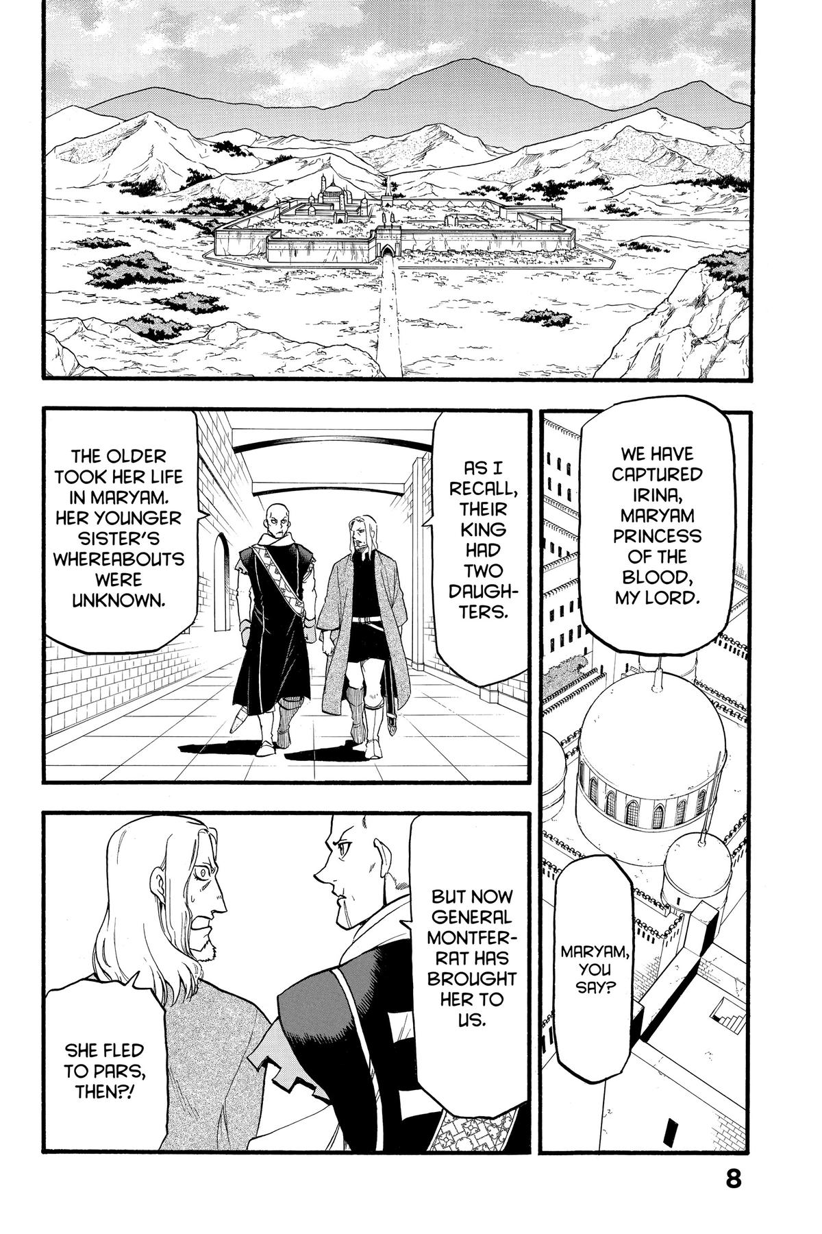 The Heroic Legend of Arslan Chapter 101 - Page 9