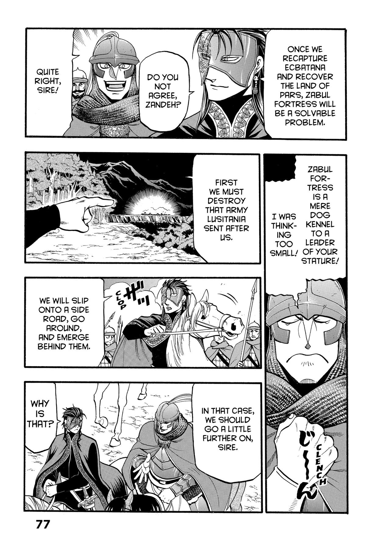 The Heroic Legend of Arslan Chapter 103 - Page 11