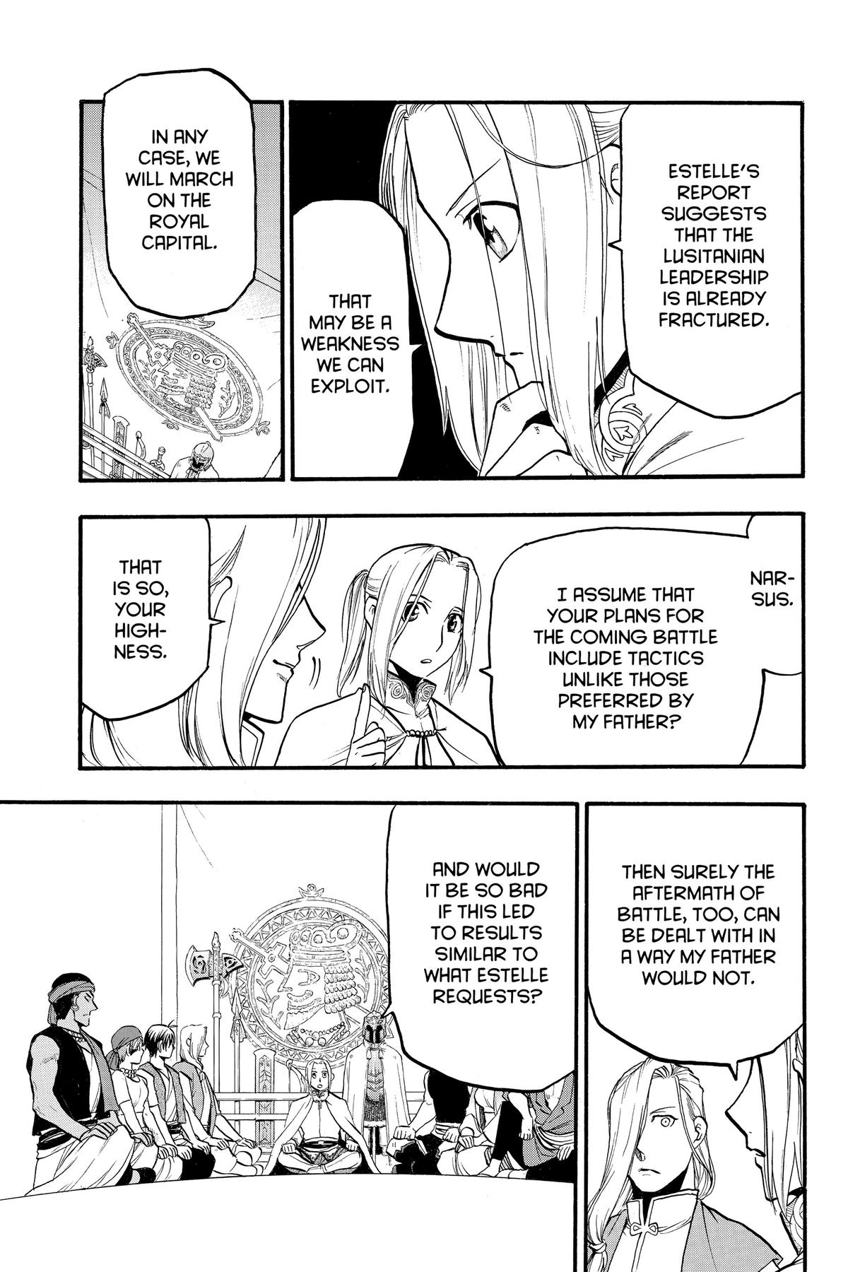 The Heroic Legend of Arslan Chapter 107 - Page 12