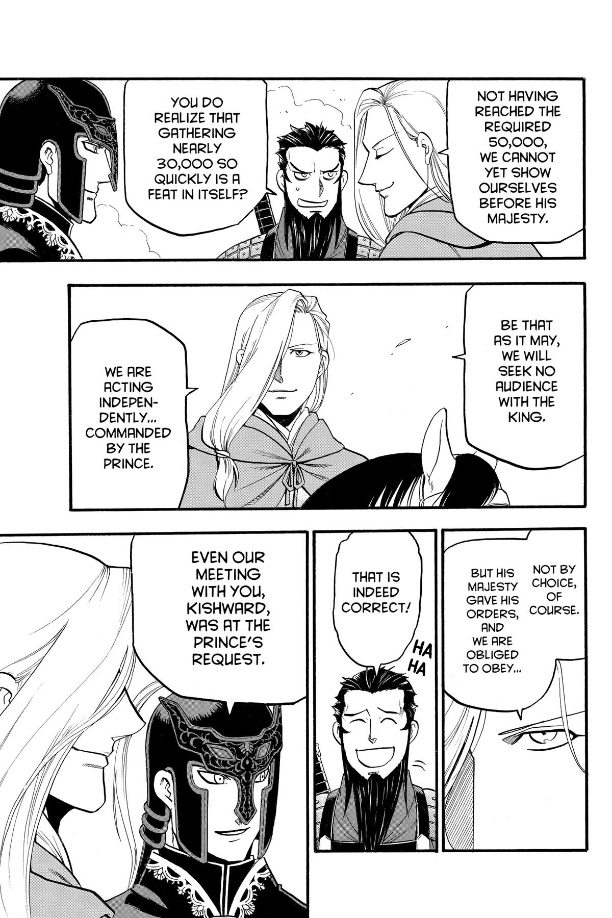 The Heroic Legend of Arslan Chapter 111 - Page 22