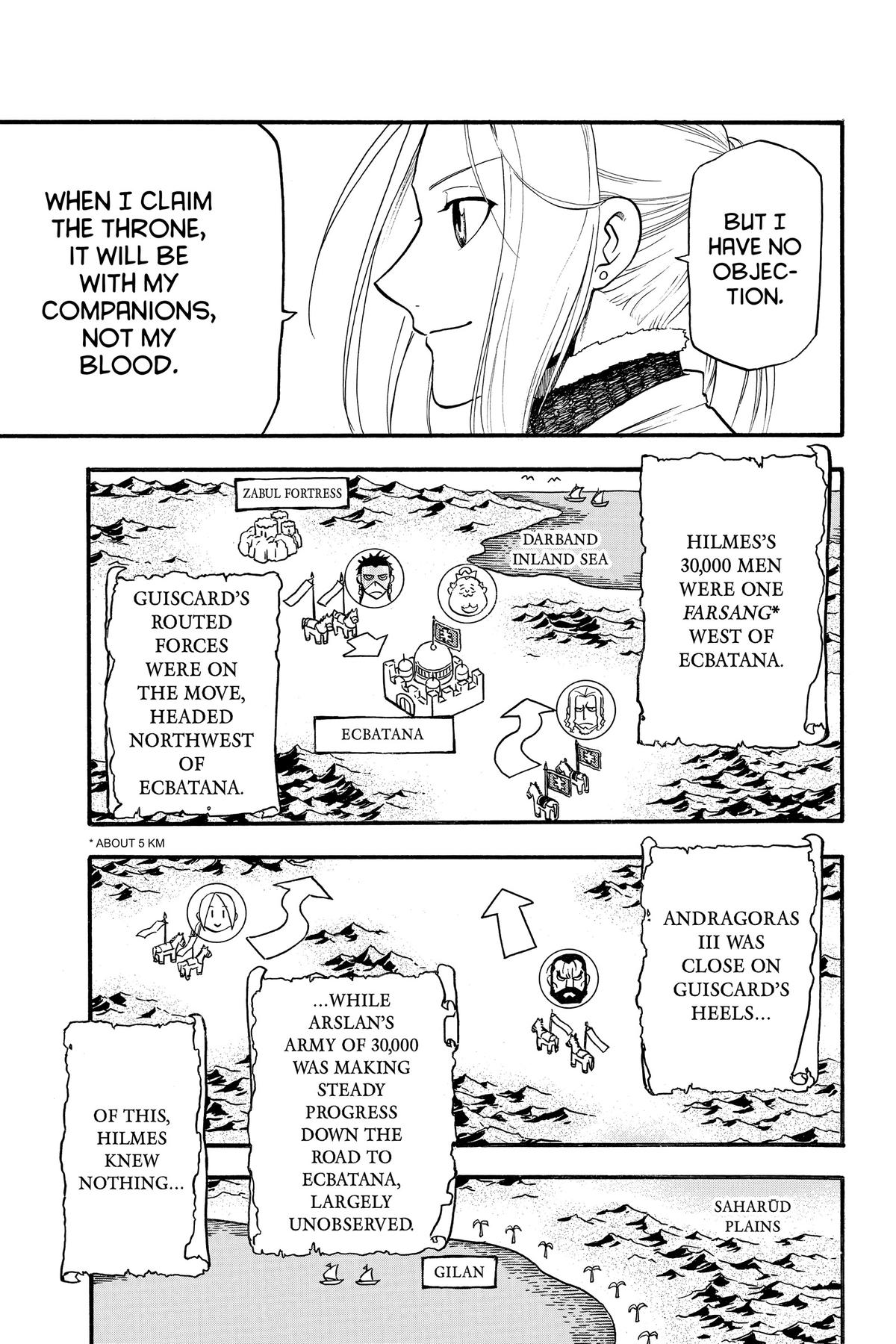 The Heroic Legend of Arslan Chapter 112 - Page 25