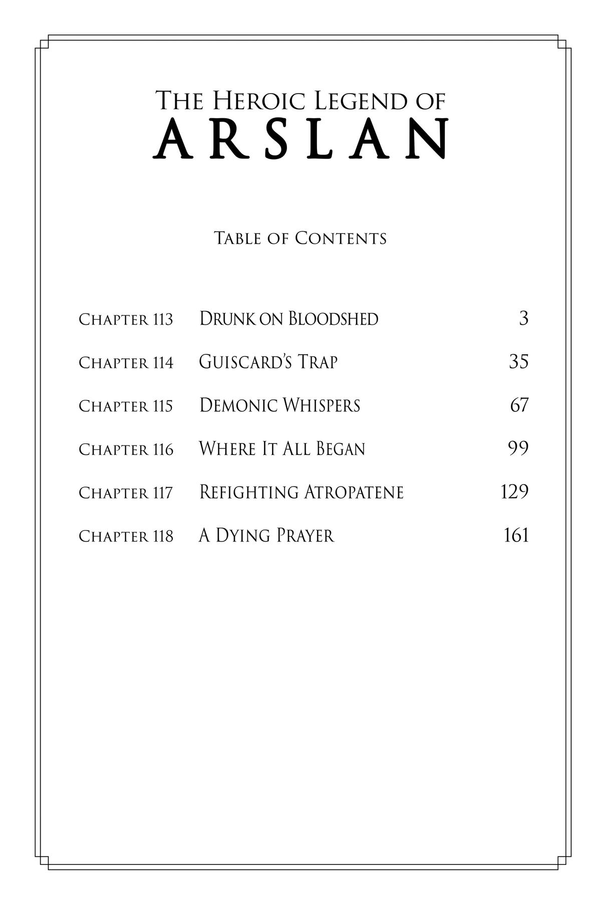 The Heroic Legend of Arslan Chapter 113 - Page 4