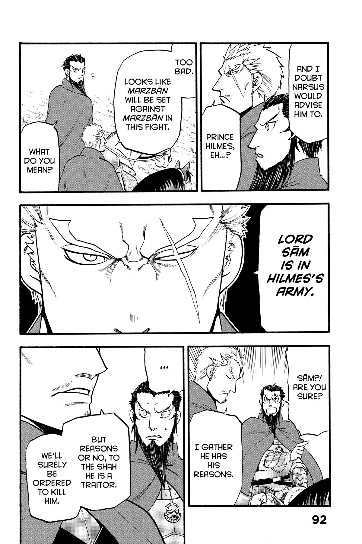 The Heroic Legend of Arslan Chapter 115 - Page 26