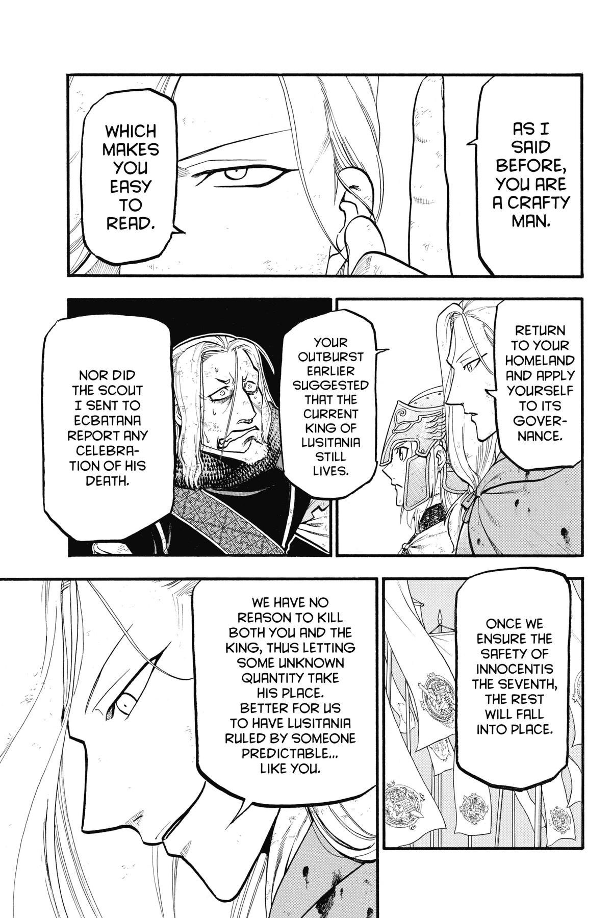 The Heroic Legend of Arslan Chapter 122 - Page 17