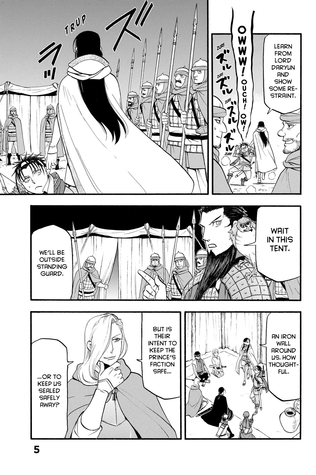 The Heroic Legend of Arslan Chapter 125 - Page 7