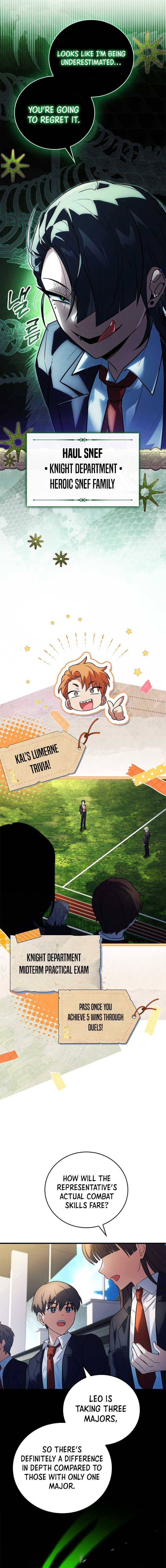 The Legendary Hero is an Academy Honors Student Chapter 22 - Page 9