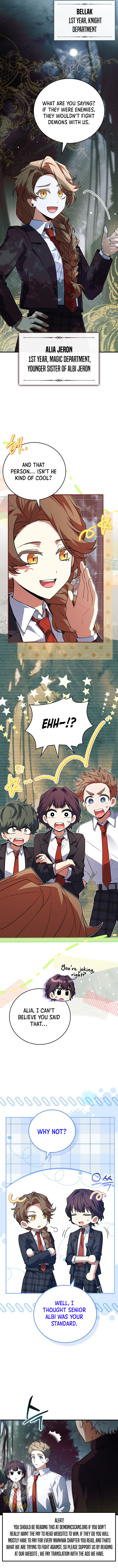 The Legendary Hero is an Academy Honors Student Chapter 32 - Page 8