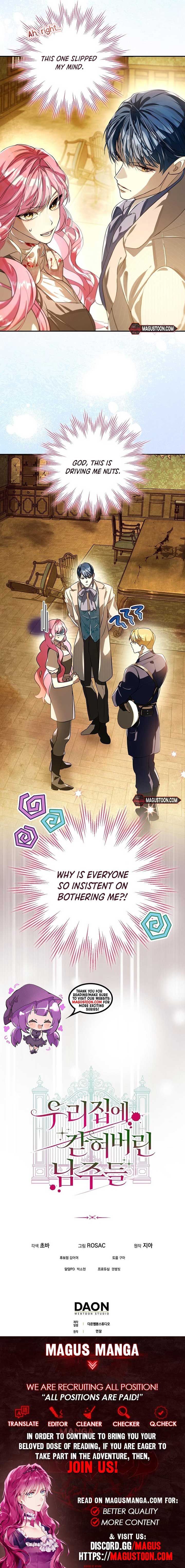 The male leads are trapped in my house Chapter 12 - Page 8