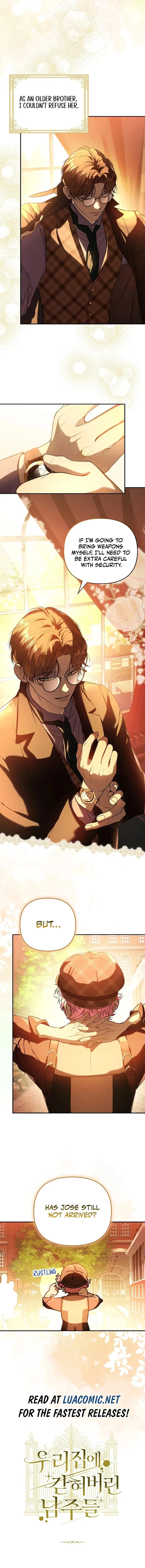 The male leads are trapped in my house Chapter 15 - Page 14