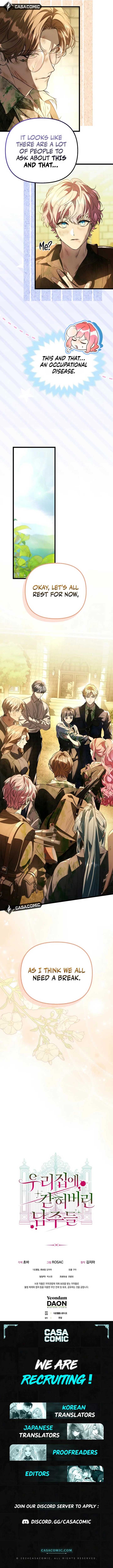 The male leads are trapped in my house Chapter 42 - Page 9