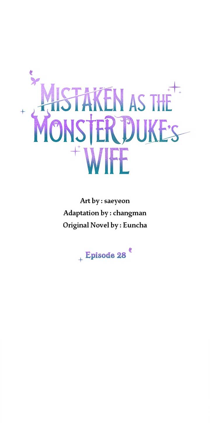 The Monster Duke Mistook Me for His Wife Chapter 28 - Page 27