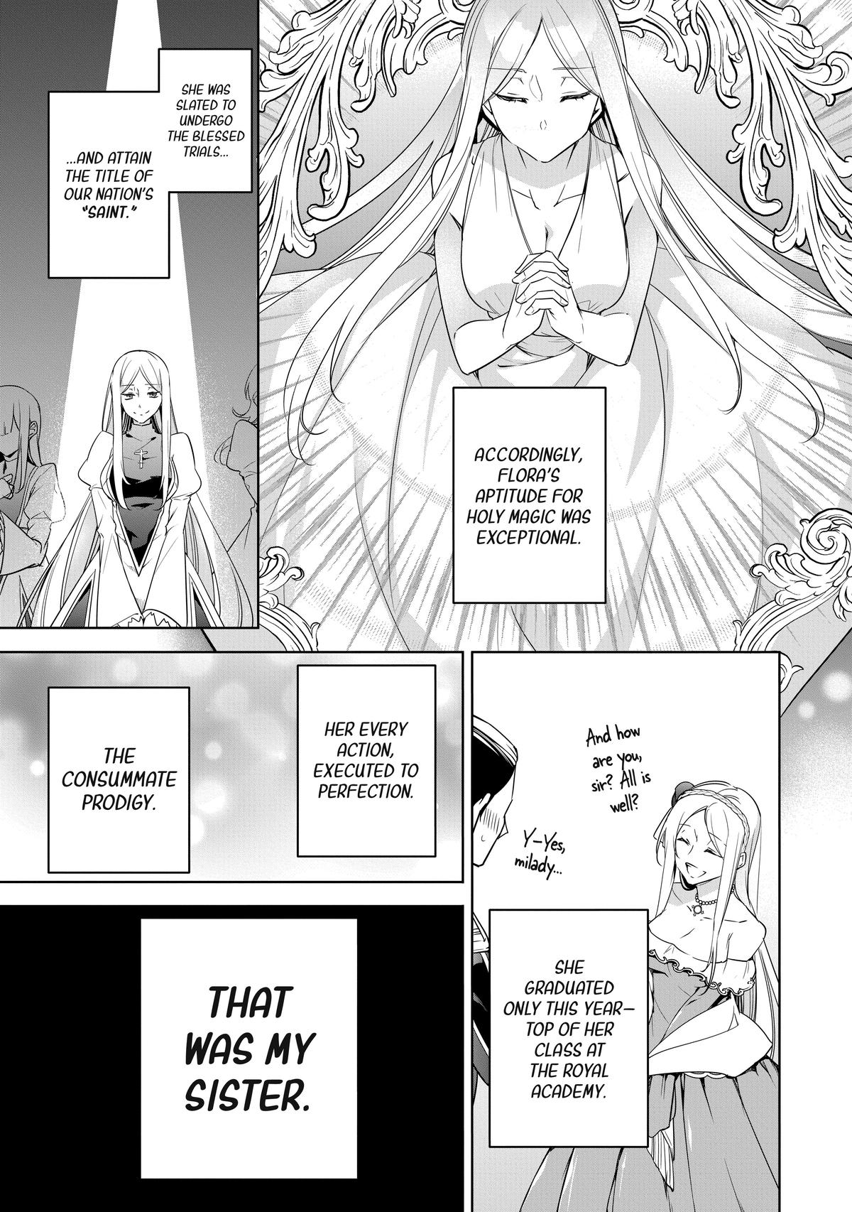 The Oblivious Saint Can't Contain Her Power - Disgraced No Longer, I'm Finding Happiness with the Prince Chapter 1 - Page 11