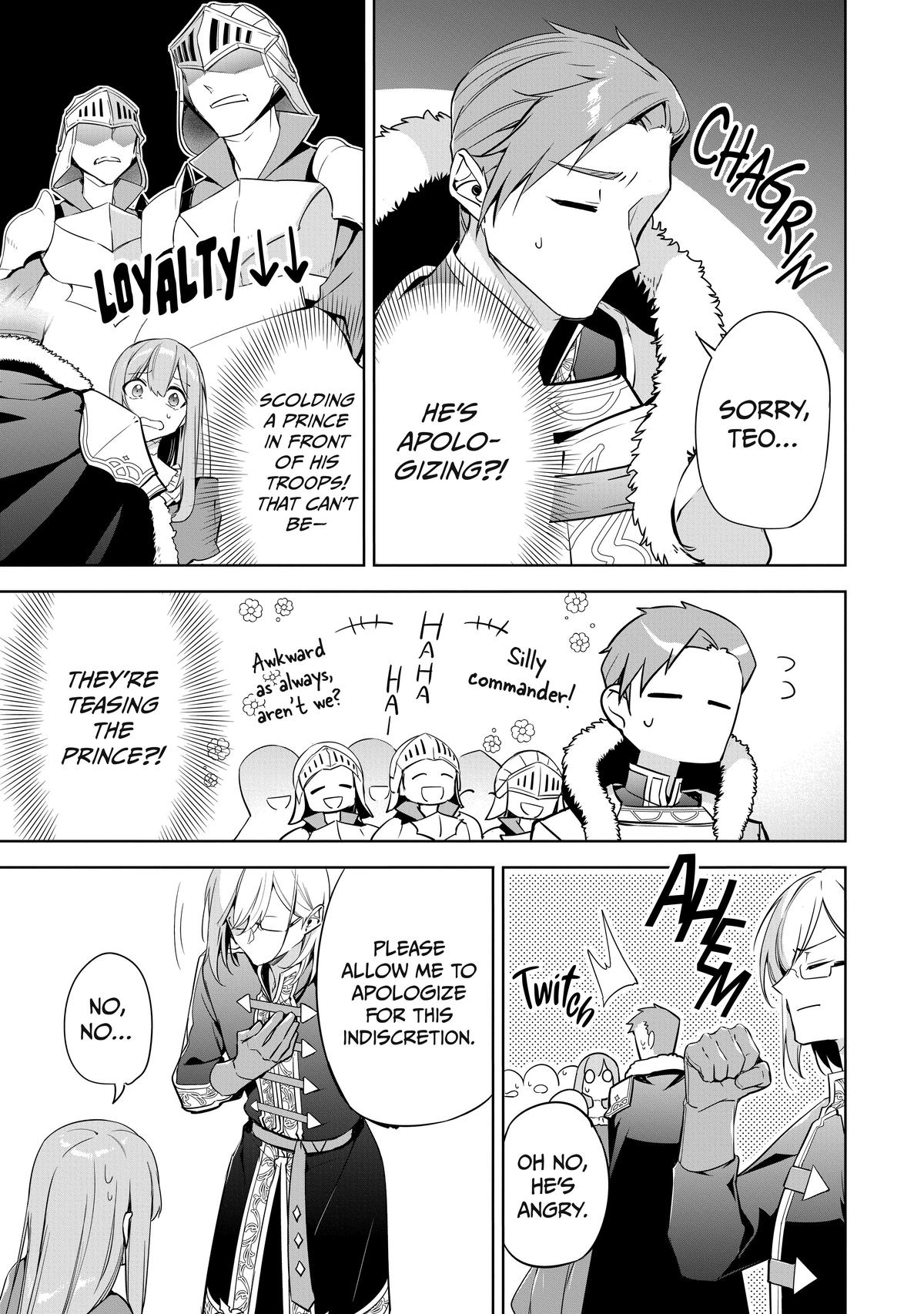 The Oblivious Saint Can't Contain Her Power - Disgraced No Longer, I'm Finding Happiness with the Prince Chapter 2 - Page 9