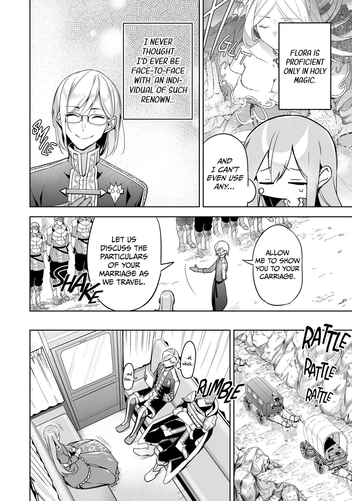 The Oblivious Saint Can't Contain Her Power - Disgraced No Longer, I'm Finding Happiness with the Prince Chapter 2 - Page 12