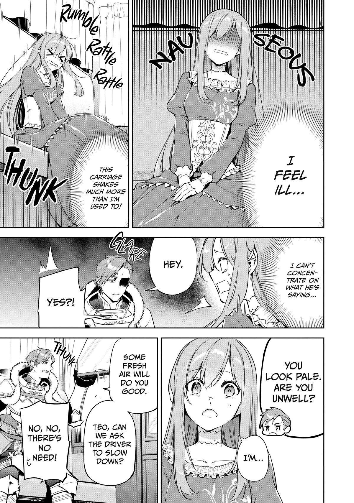 The Oblivious Saint Can't Contain Her Power - Disgraced No Longer, I'm Finding Happiness with the Prince Chapter 2 - Page 13