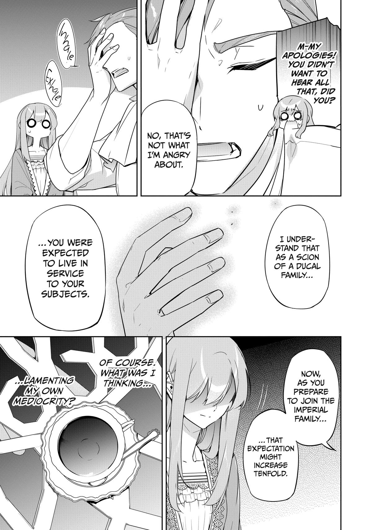 The Oblivious Saint Can't Contain Her Power - Disgraced No Longer, I'm Finding Happiness with the Prince Chapter 4 - Page 31