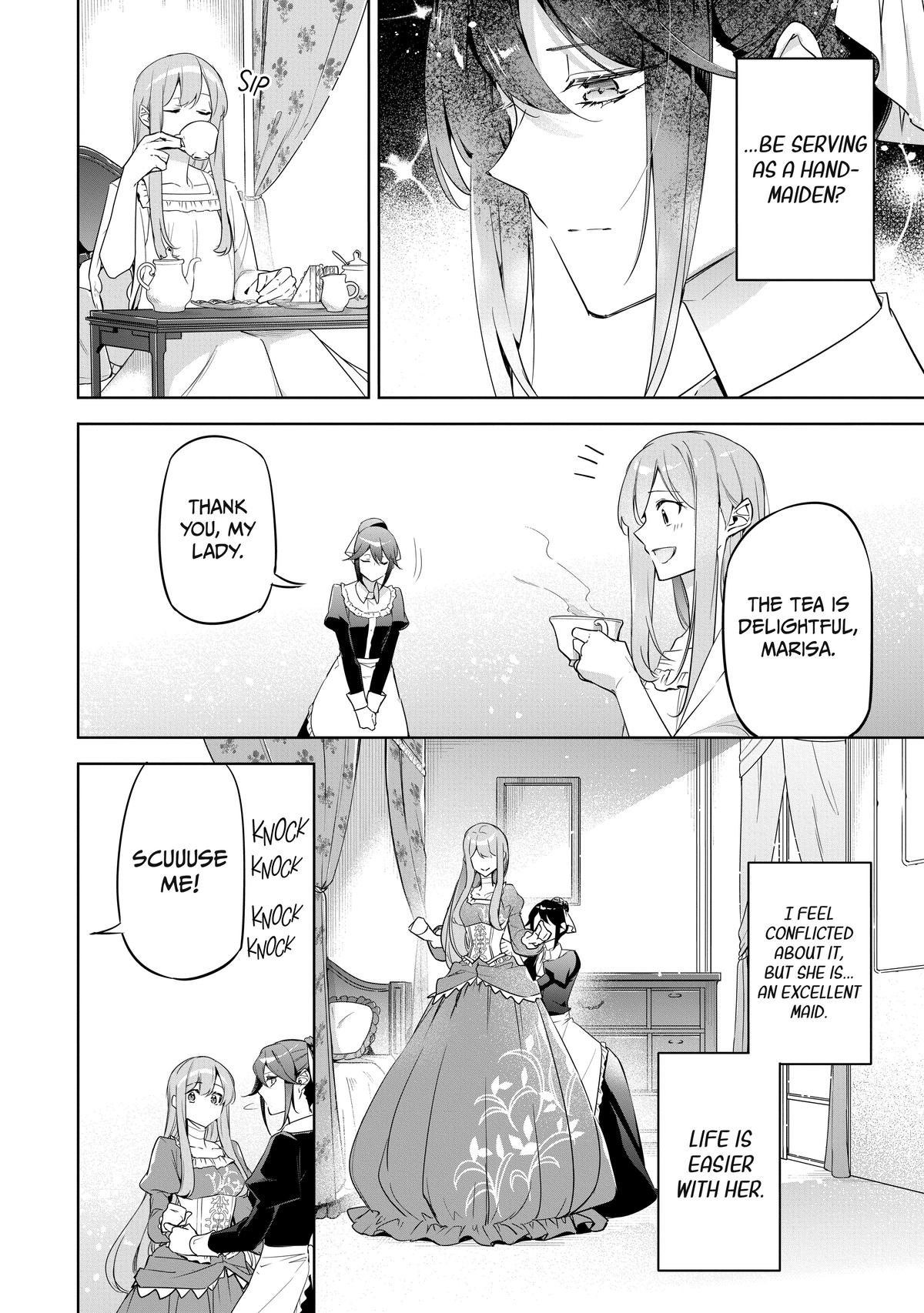 The Oblivious Saint Can't Contain Her Power - Disgraced No Longer, I'm Finding Happiness with the Prince Chapter 5 - Page 4
