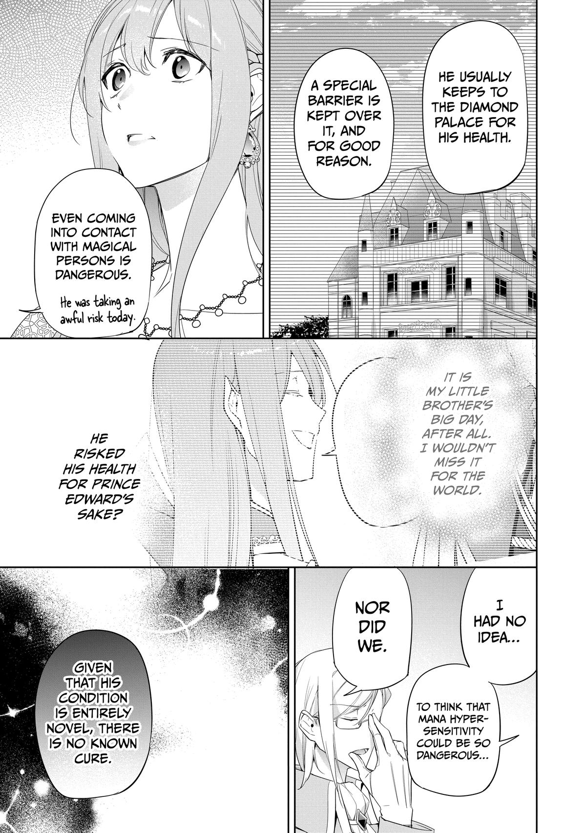 The Oblivious Saint Can't Contain Her Power - Disgraced No Longer, I'm Finding Happiness with the Prince Chapter 8 - Page 17