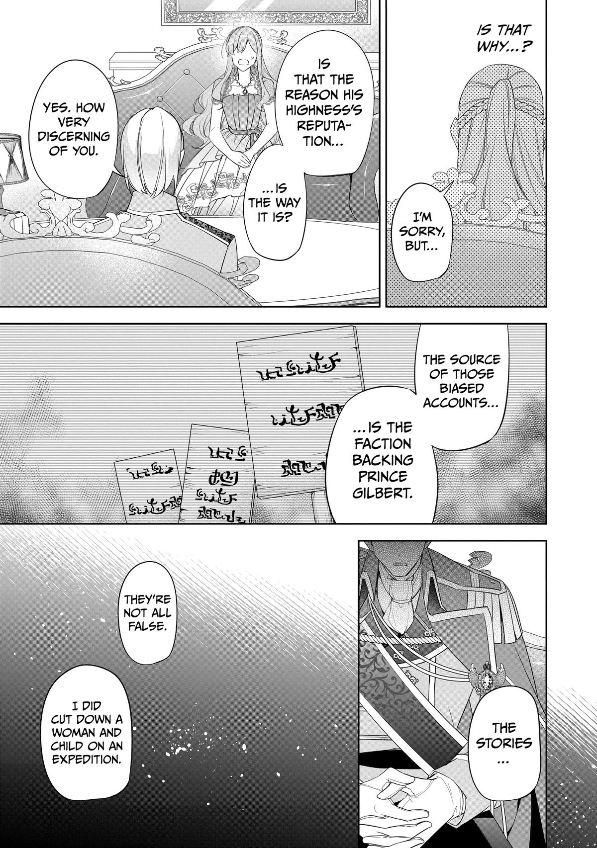 The Oblivious Saint Can't Contain Her Power - Disgraced No Longer, I'm Finding Happiness with the Prince Chapter 8 - Page 21