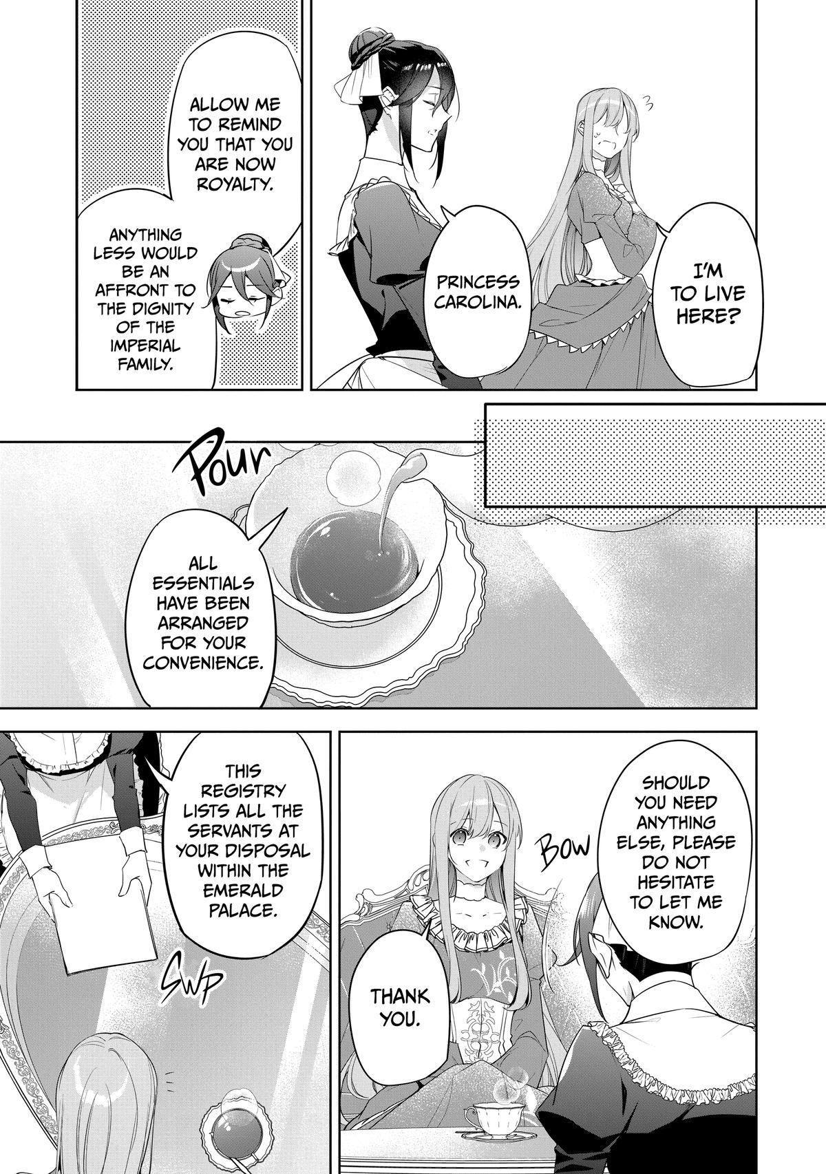 The Oblivious Saint Can't Contain Her Power - Disgraced No Longer, I'm Finding Happiness with the Prince Chapter 12 - Page 13