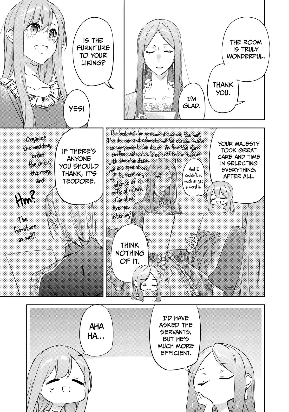 The Oblivious Saint Can't Contain Her Power - Disgraced No Longer, I'm Finding Happiness with the Prince Chapter 12 - Page 17