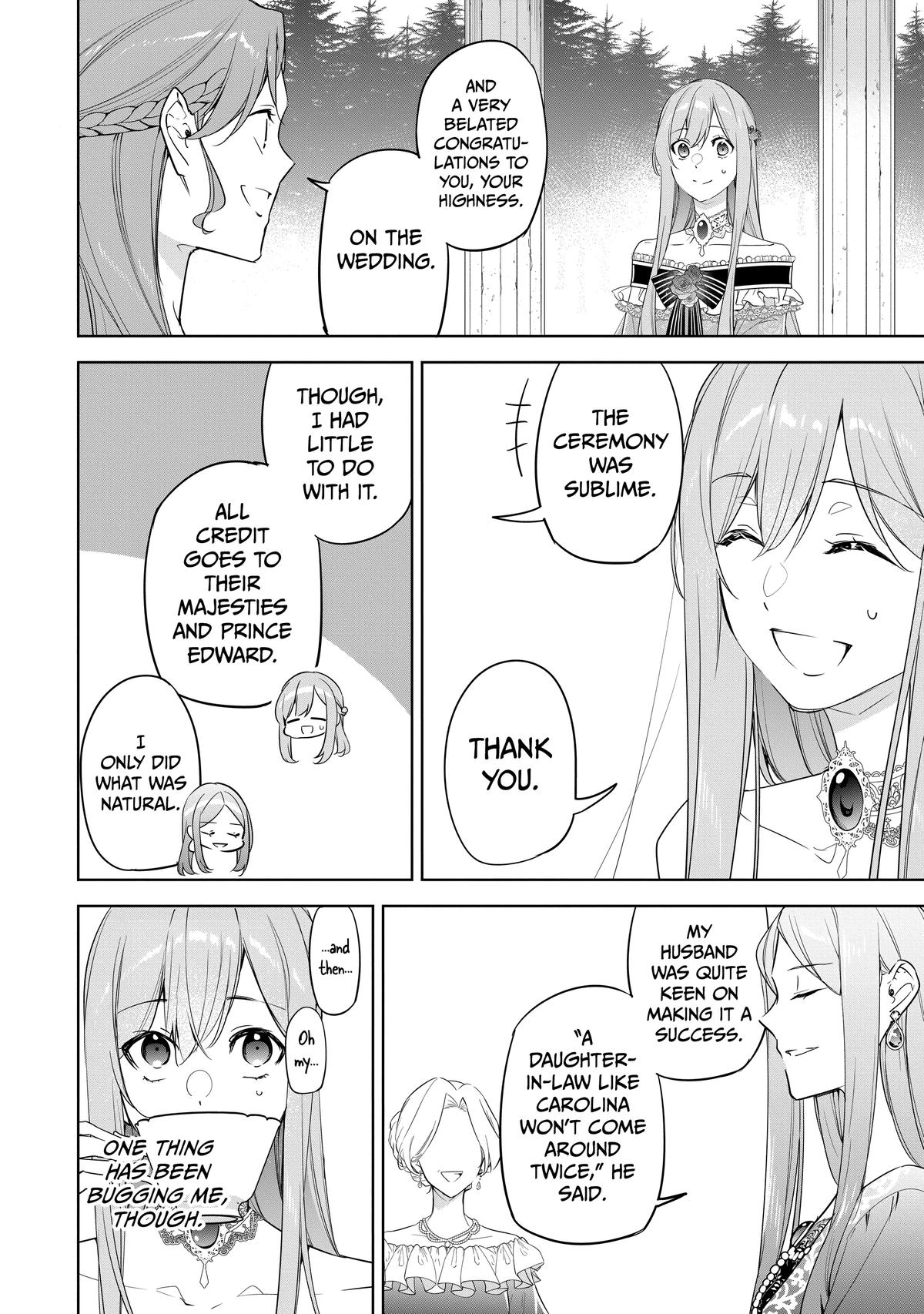 The Oblivious Saint Can't Contain Her Power - Disgraced No Longer, I'm Finding Happiness with the Prince Chapter 13 - Page 4