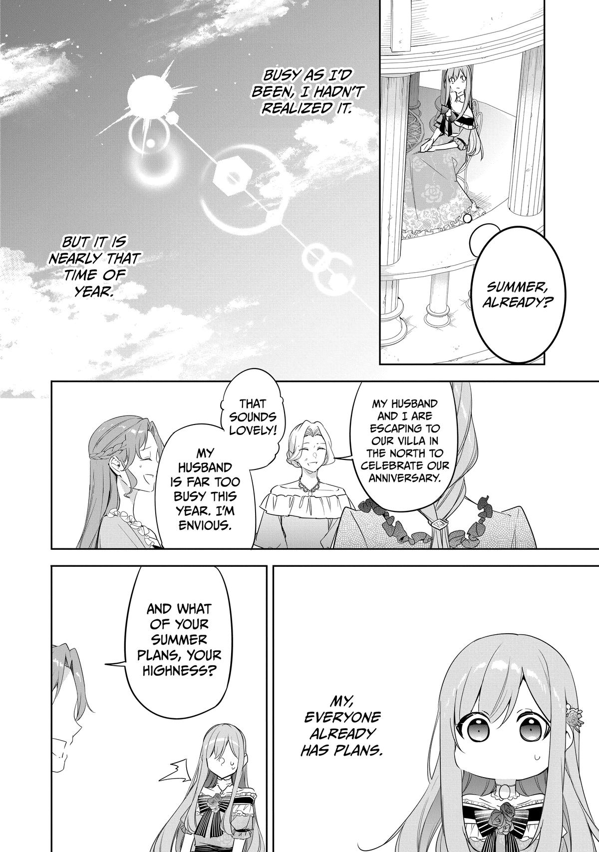 The Oblivious Saint Can't Contain Her Power - Disgraced No Longer, I'm Finding Happiness with the Prince Chapter 13 - Page 6