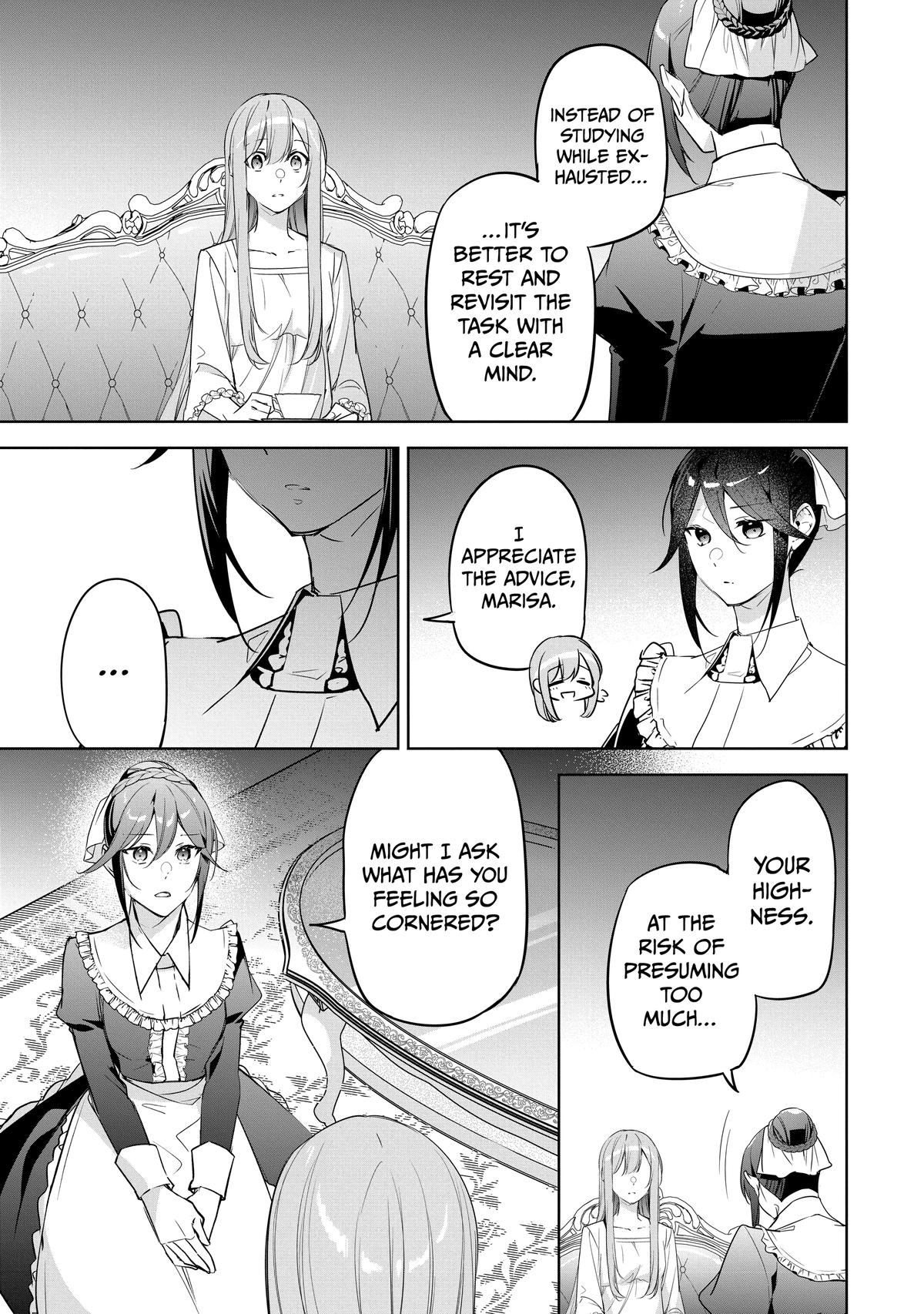The Oblivious Saint Can't Contain Her Power - Disgraced No Longer, I'm Finding Happiness with the Prince Chapter 13 - Page 21