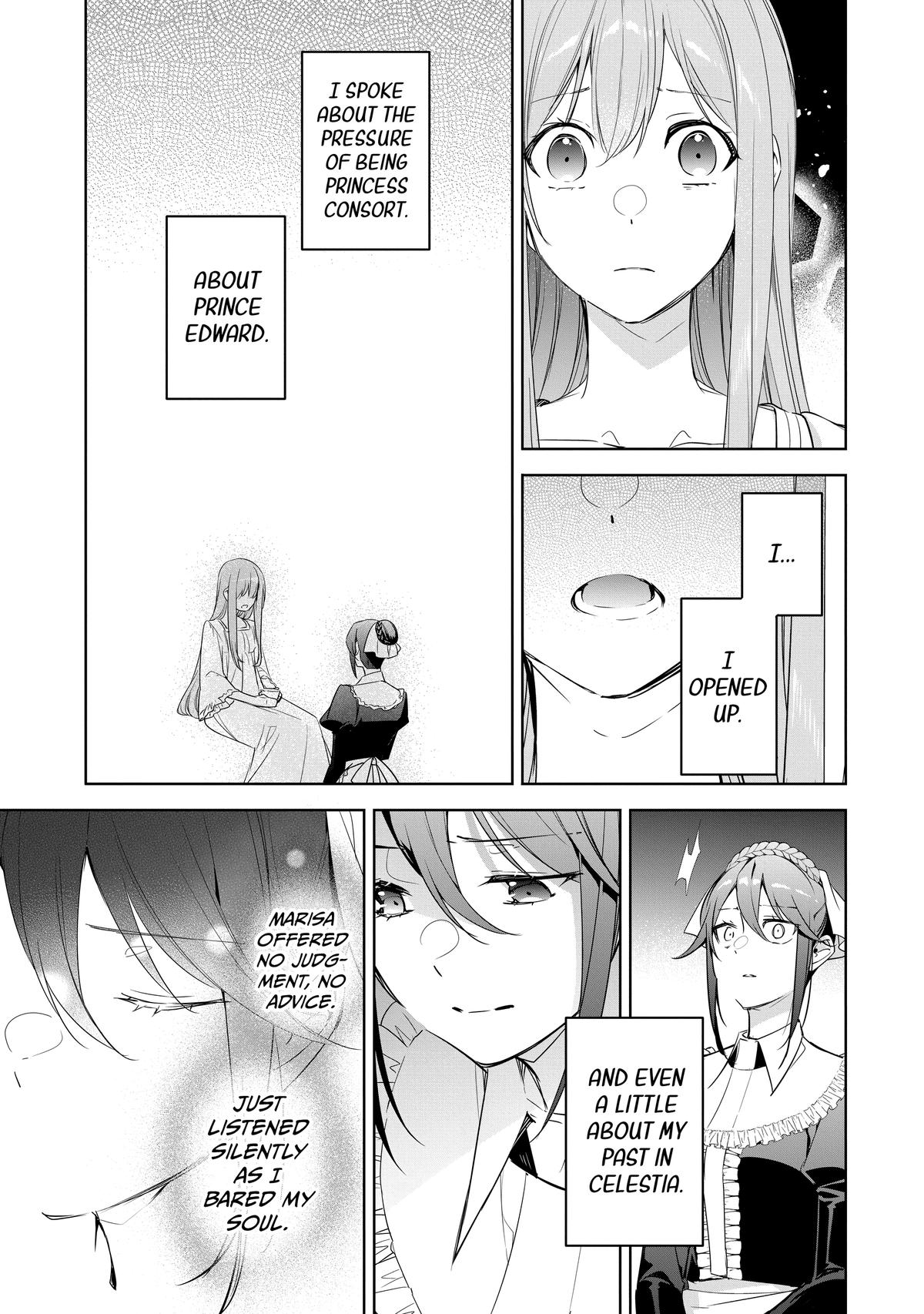 The Oblivious Saint Can't Contain Her Power - Disgraced No Longer, I'm Finding Happiness with the Prince Chapter 13 - Page 23