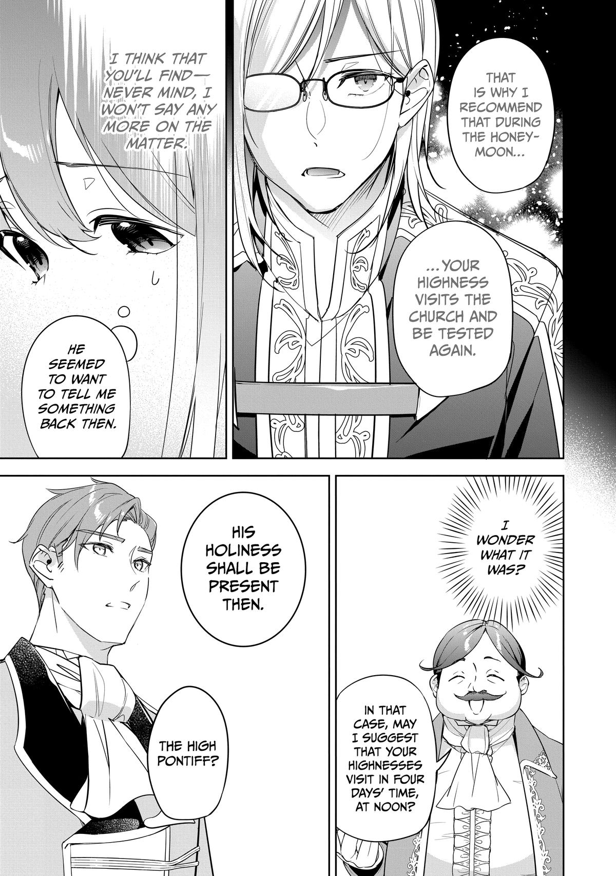 The Oblivious Saint Can't Contain Her Power - Disgraced No Longer, I'm Finding Happiness with the Prince Chapter 14 - Page 14
