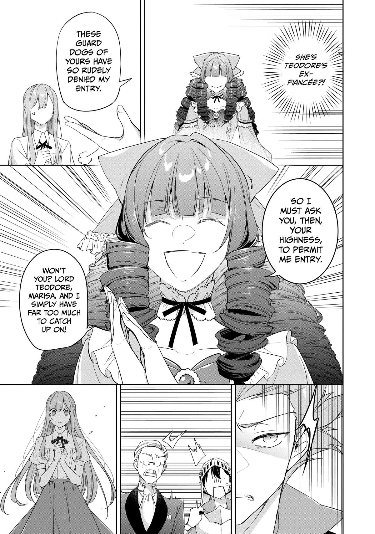 The Oblivious Saint Can't Contain Her Power - Disgraced No Longer, I'm Finding Happiness with the Prince Chapter 15 - Page 13