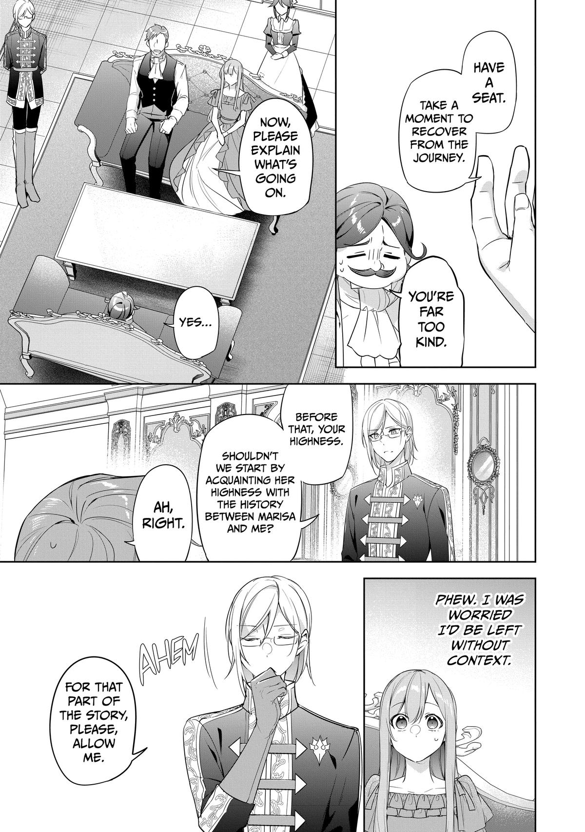 The Oblivious Saint Can't Contain Her Power - Disgraced No Longer, I'm Finding Happiness with the Prince Chapter 15 - Page 19