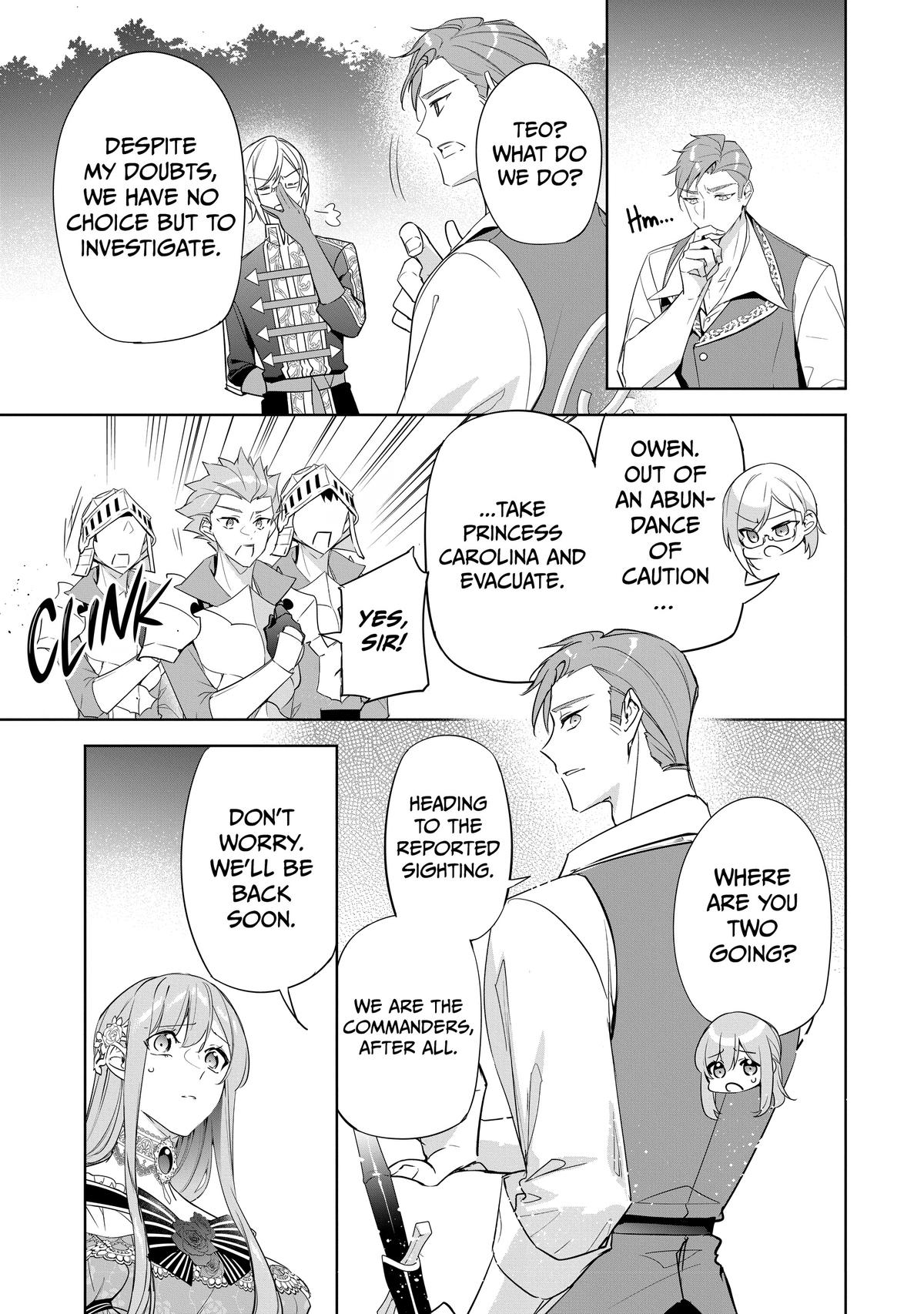 The Oblivious Saint Can't Contain Her Power - Disgraced No Longer, I'm Finding Happiness with the Prince Chapter 17 - Page 23