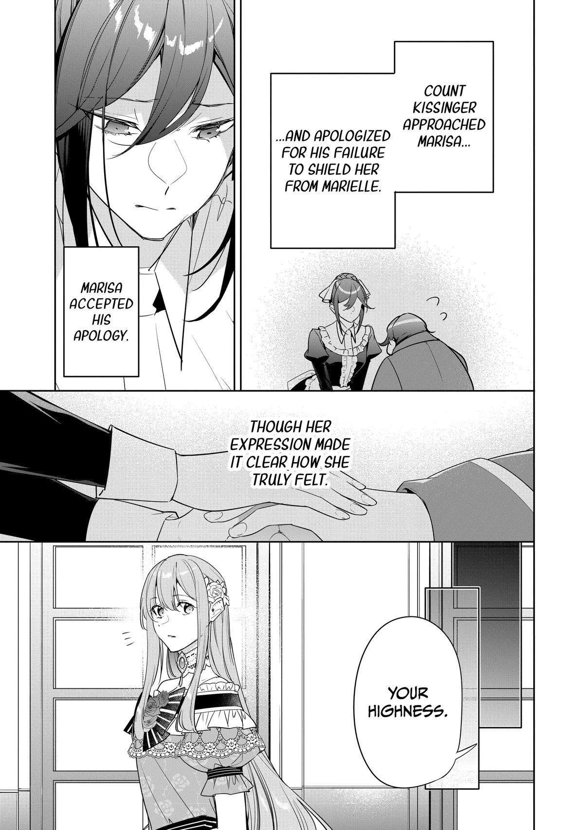 The Oblivious Saint Can't Contain Her Power - Disgraced No Longer, I'm Finding Happiness with the Prince Chapter 18 - Page 25