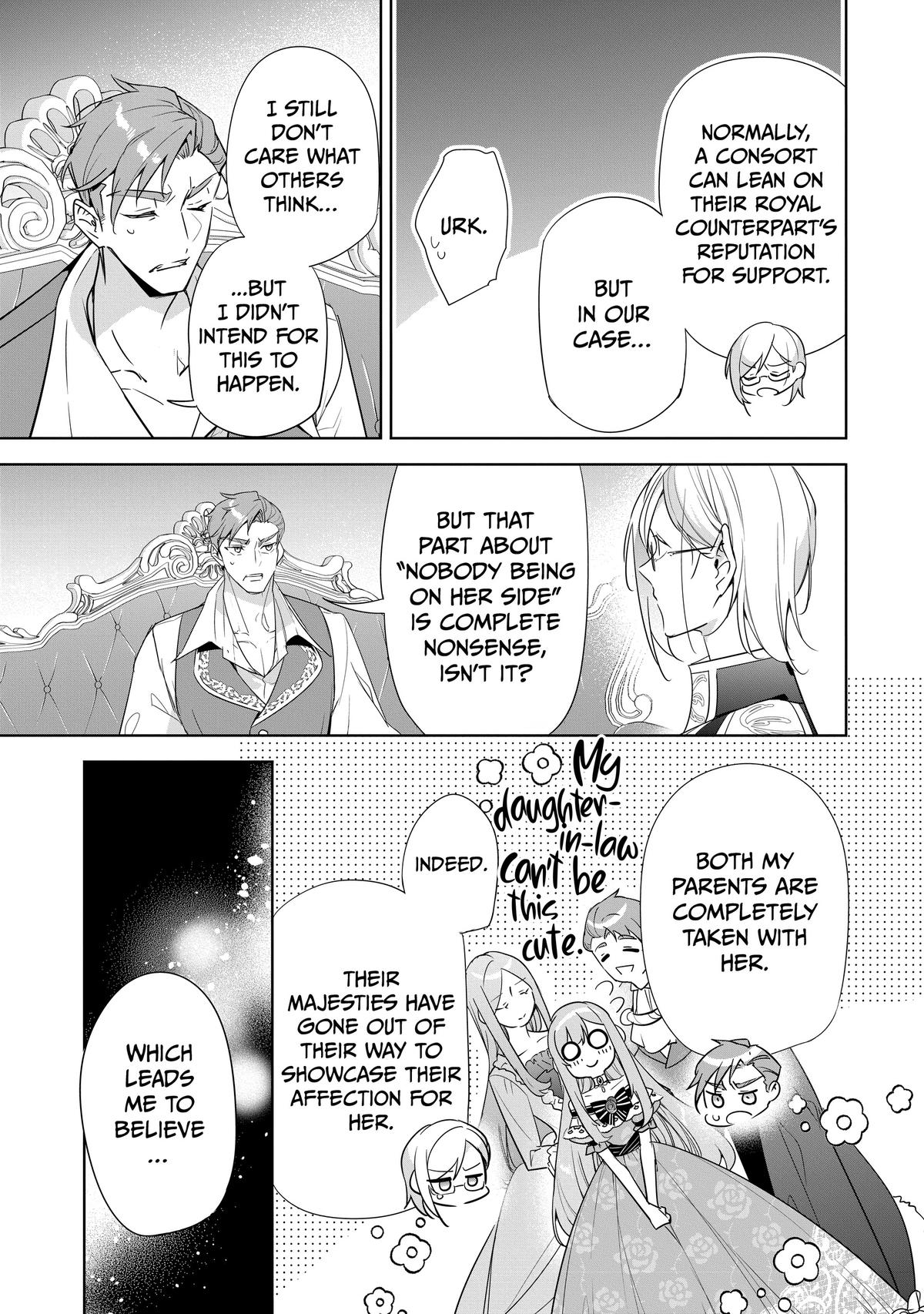 The Oblivious Saint Can't Contain Her Power - Disgraced No Longer, I'm Finding Happiness with the Prince Chapter 18 - Page 31