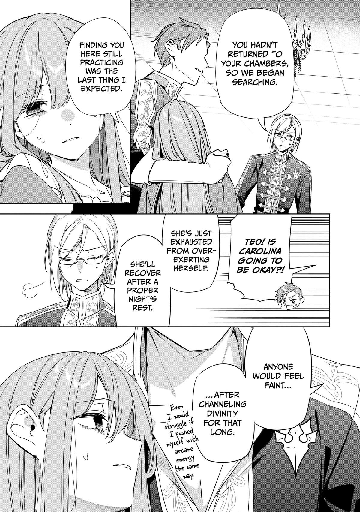 The Oblivious Saint Can't Contain Her Power - Disgraced No Longer, I'm Finding Happiness with the Prince Chapter 19 - Page 21