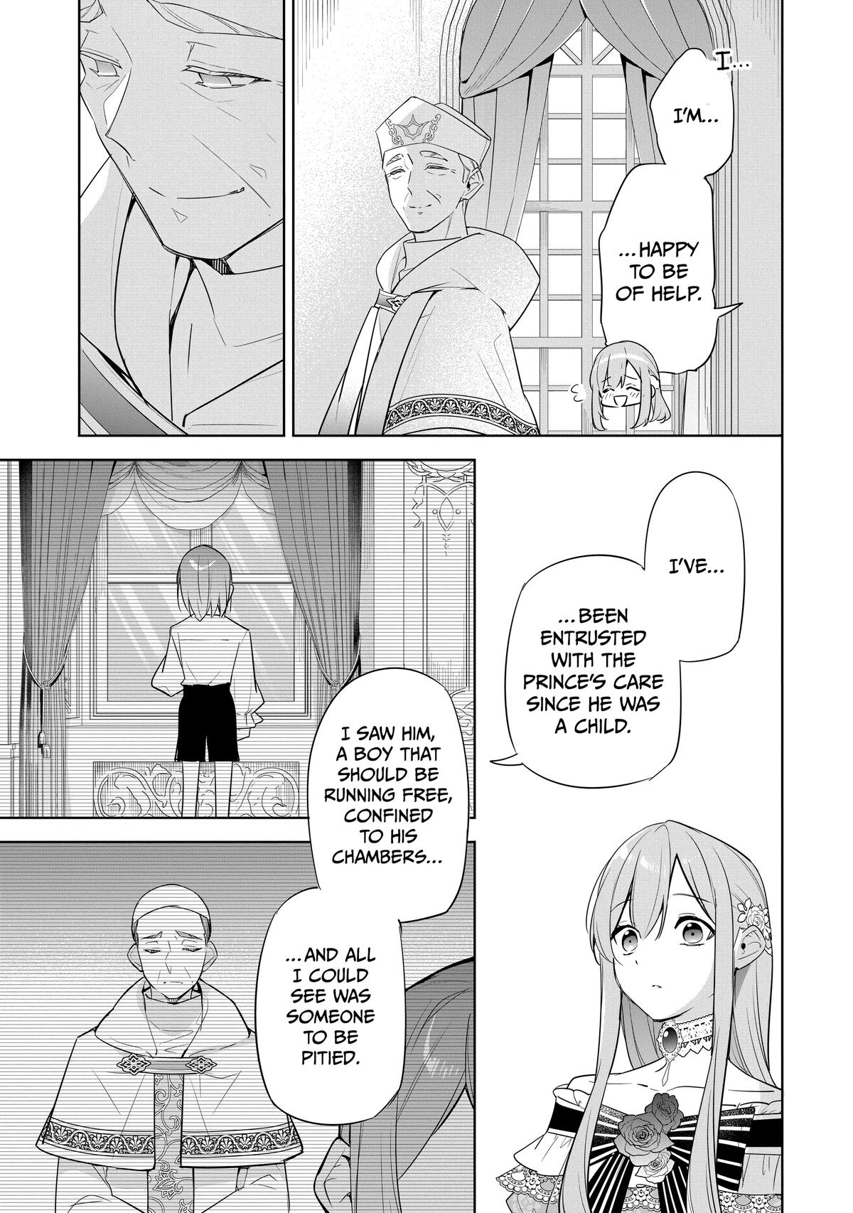The Oblivious Saint Can't Contain Her Power - Disgraced No Longer, I'm Finding Happiness with the Prince Chapter 21 - Page 17
