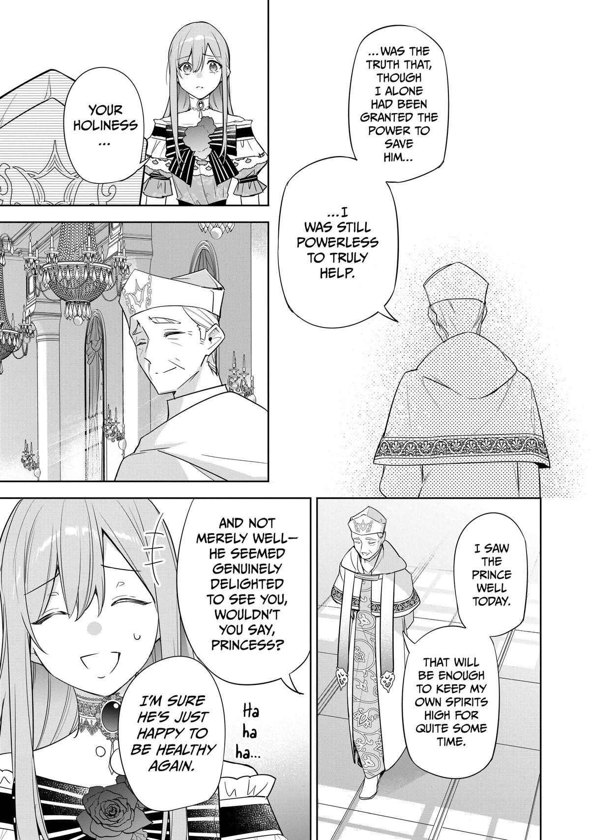 The Oblivious Saint Can't Contain Her Power - Disgraced No Longer, I'm Finding Happiness with the Prince Chapter 21 - Page 19