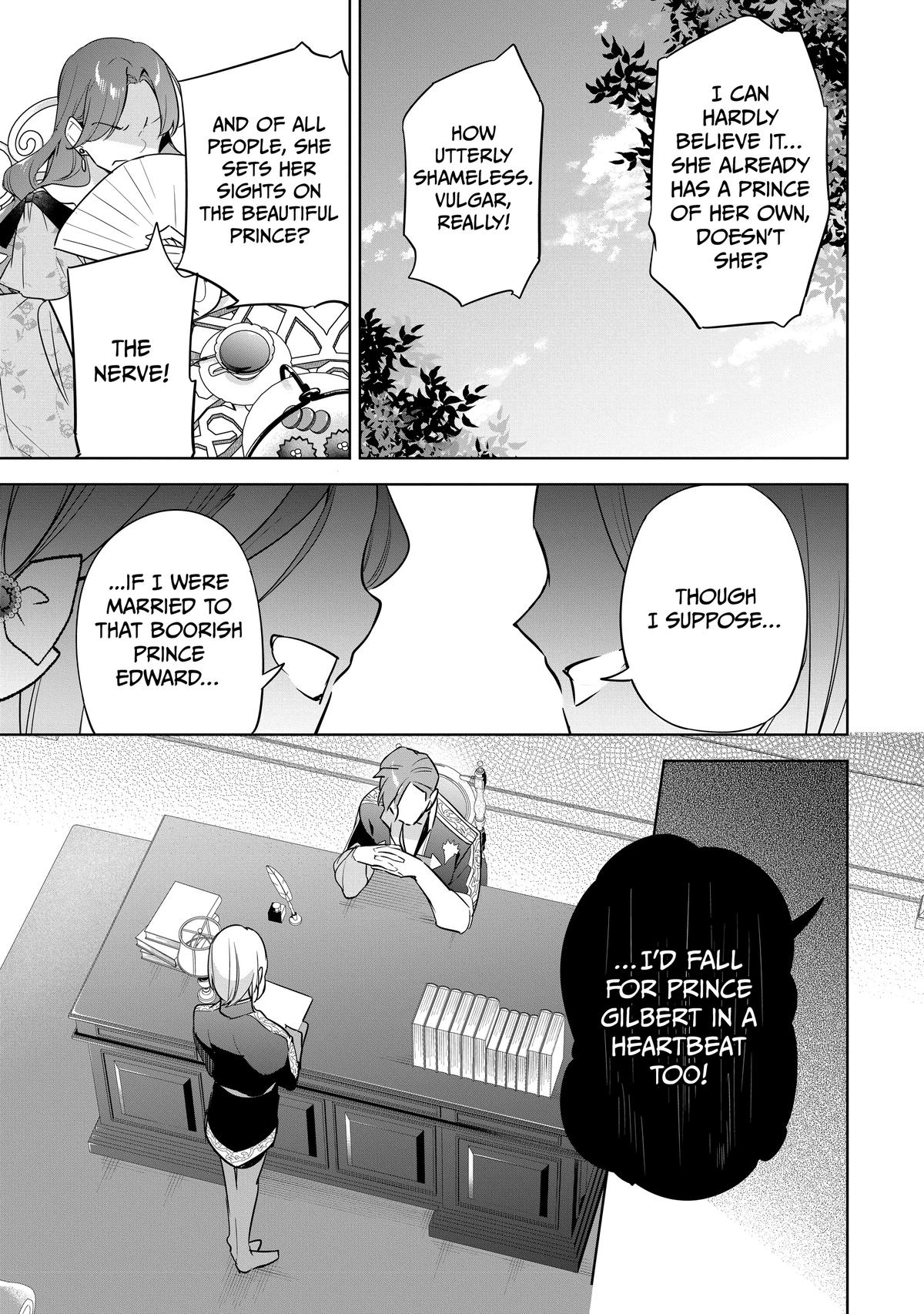 The Oblivious Saint Can't Contain Her Power - Disgraced No Longer, I'm Finding Happiness with the Prince Chapter 21 - Page 27