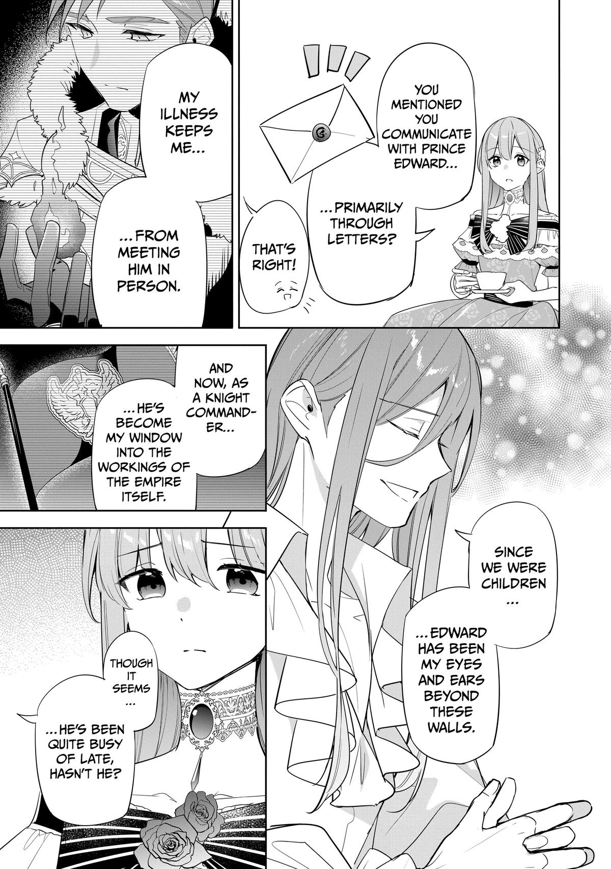 The Oblivious Saint Can't Contain Her Power - Disgraced No Longer, I'm Finding Happiness with the Prince Chapter 22 - Page 7