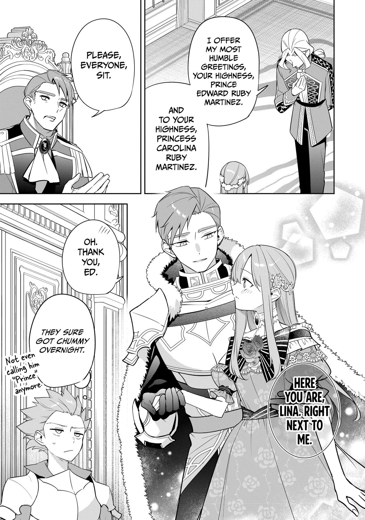 The Oblivious Saint Can't Contain Her Power - Disgraced No Longer, I'm Finding Happiness with the Prince Chapter 24 - Page 9