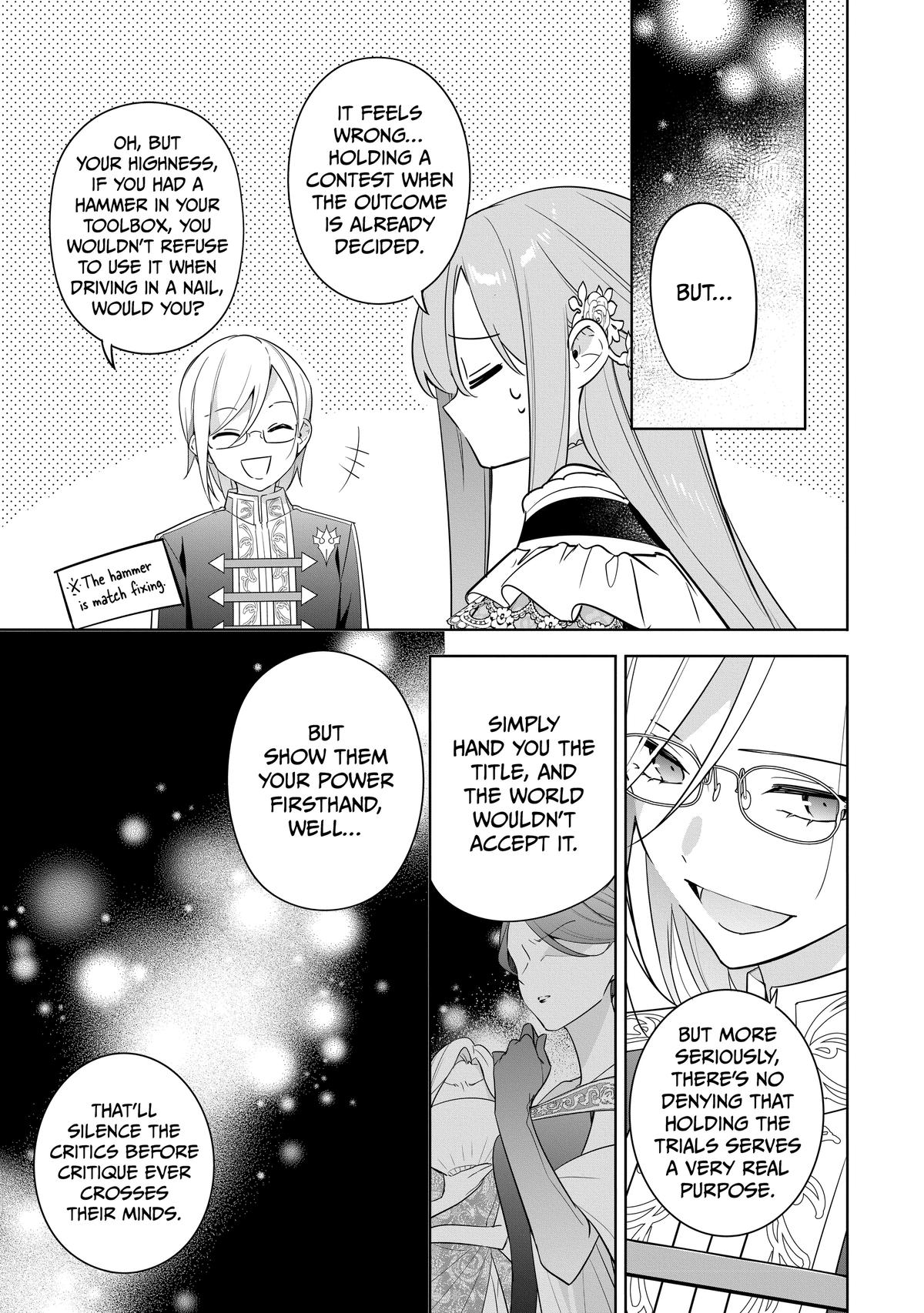 The Oblivious Saint Can't Contain Her Power - Disgraced No Longer, I'm Finding Happiness with the Prince Chapter 25 - Page 15
