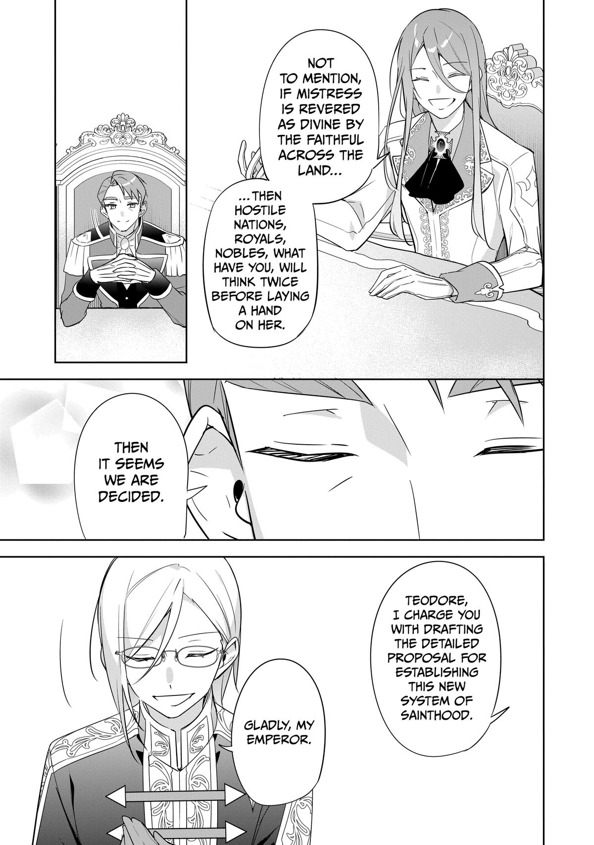 The Oblivious Saint Can't Contain Her Power - Disgraced No Longer, I'm Finding Happiness with the Prince Chapter 25 - Page 17