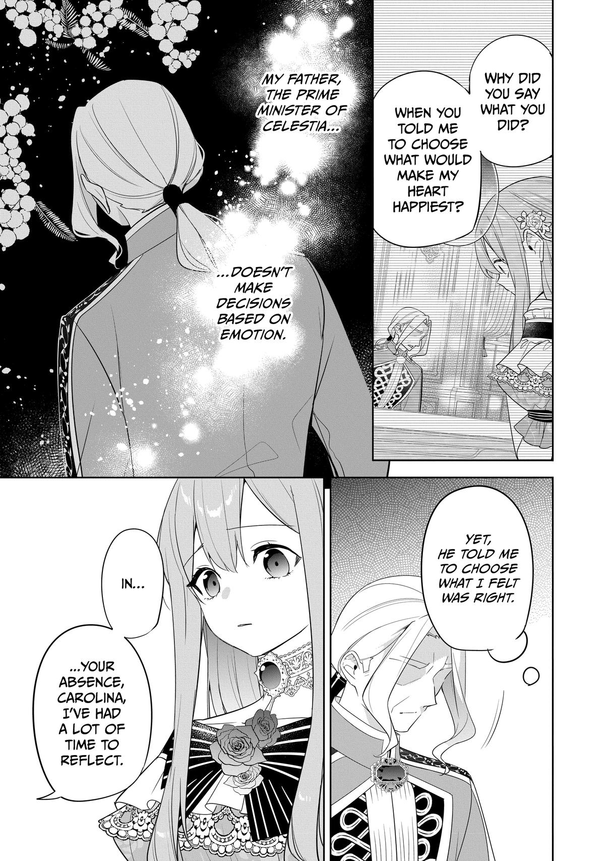 The Oblivious Saint Can't Contain Her Power - Disgraced No Longer, I'm Finding Happiness with the Prince Chapter 25 - Page 21
