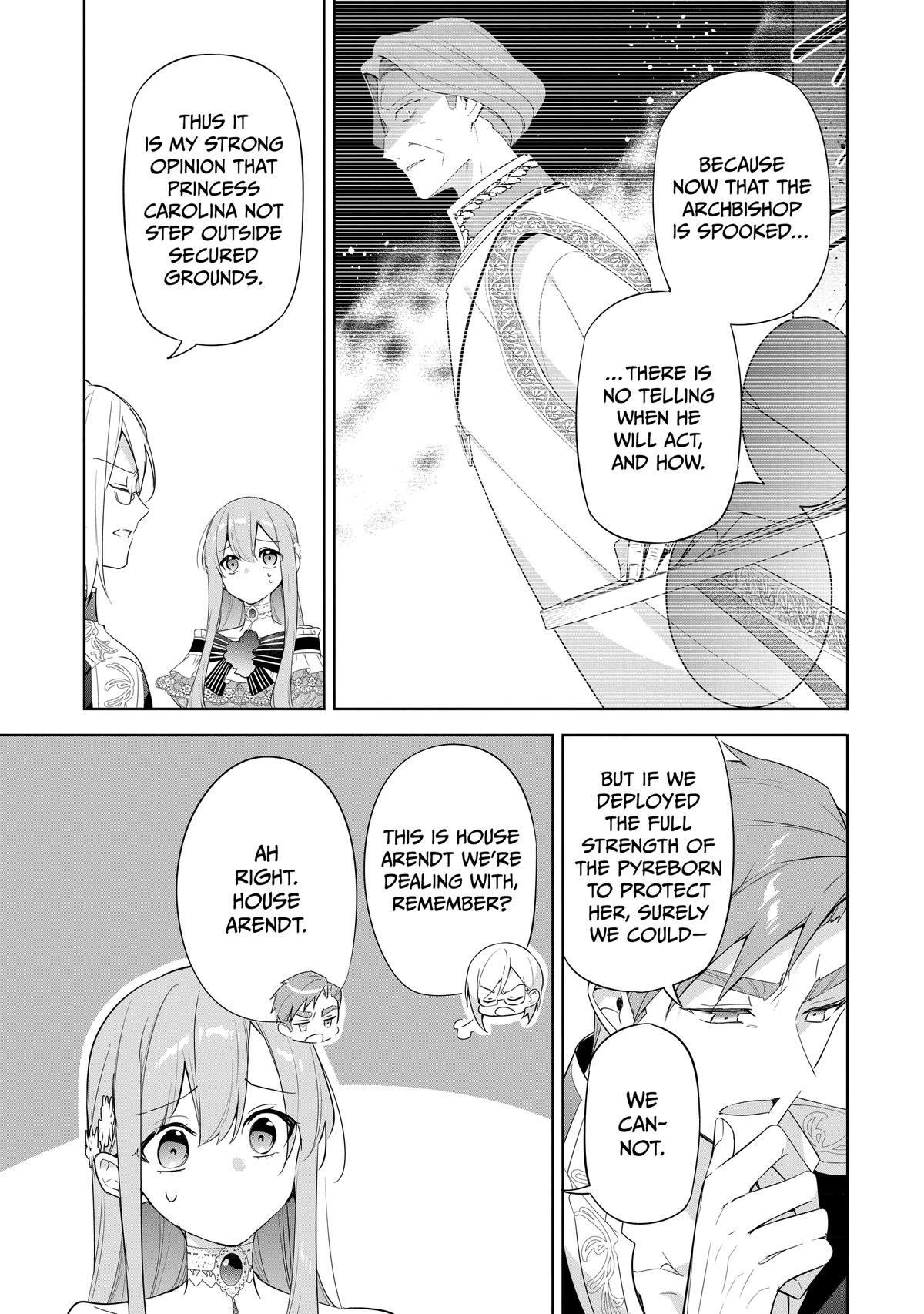 The Oblivious Saint Can't Contain Her Power - Disgraced No Longer, I'm Finding Happiness with the Prince Chapter 27 - Page 23
